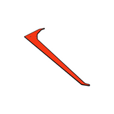 Goosky RS7 Tail Fin - Orange - HeliDirect